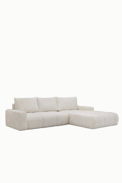 canape angle bubble convertible coffre tissus chenille 2