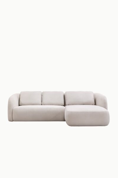 canape angle marina tissus chenille ecru 1