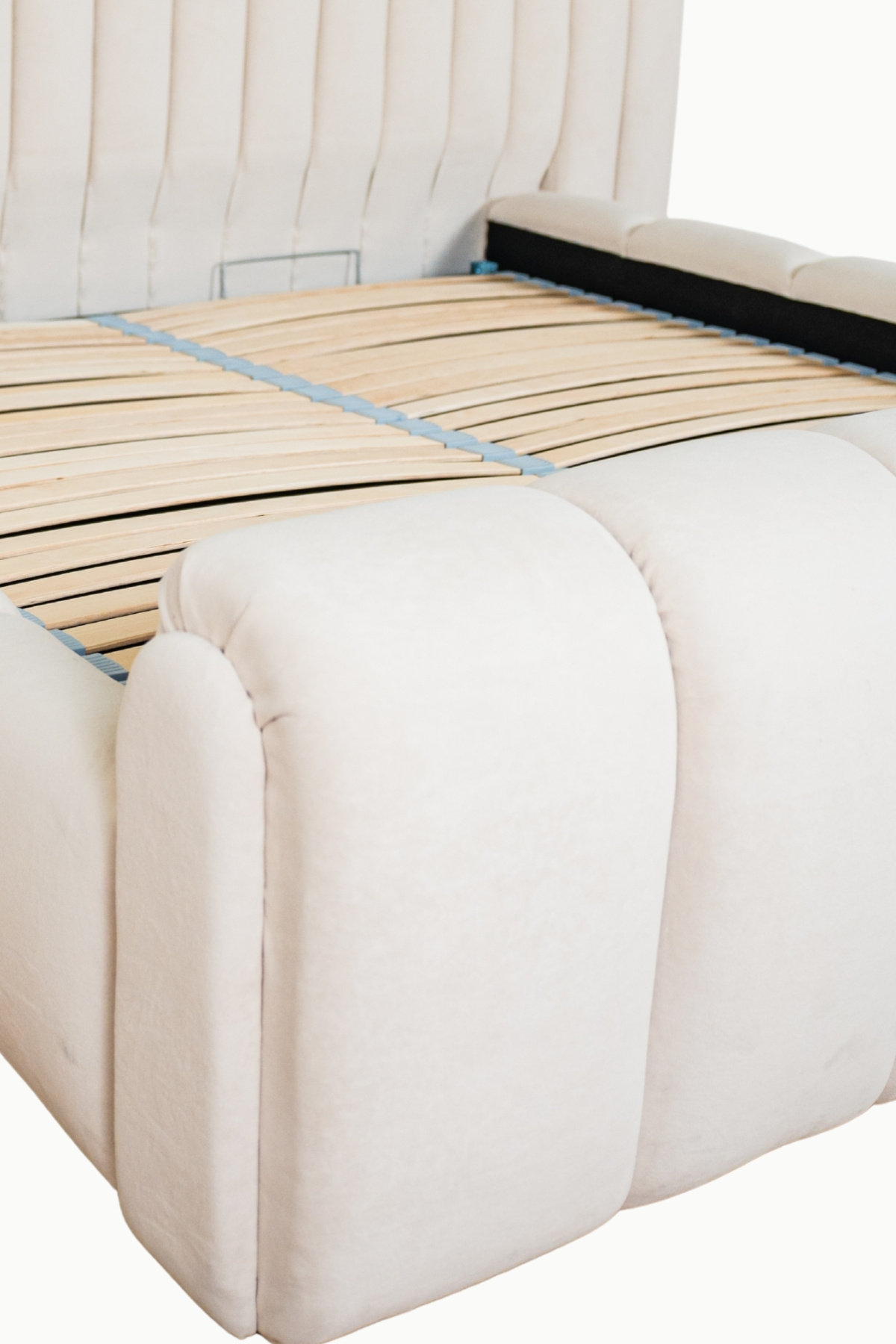 LIT COFFRE ARIA XL TISSU VELOURS ANTITACHE ET DEPERLANT 4 1