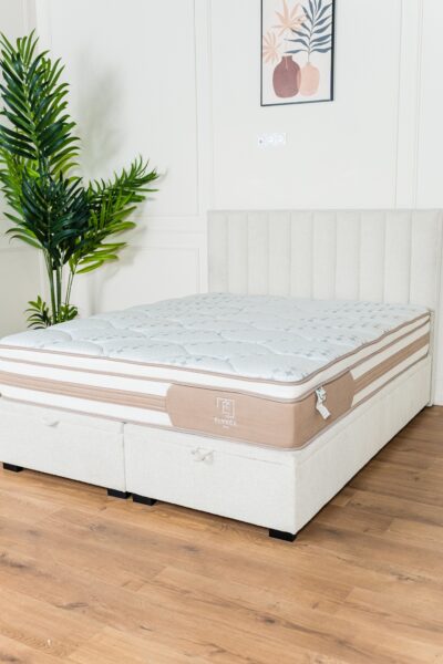 LIT COFFRE PRADA 2PL CHENILLE ECRU 5 LIT COFFRE PRADA 2PL CHENILLE ECRU 5