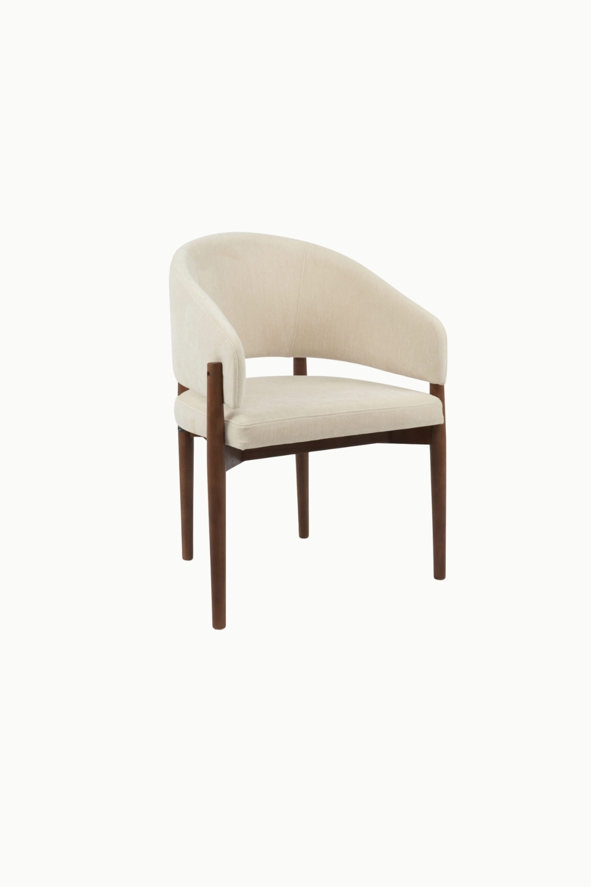 ROSA TISSU BEIGE PIEDS MARRON 3 1