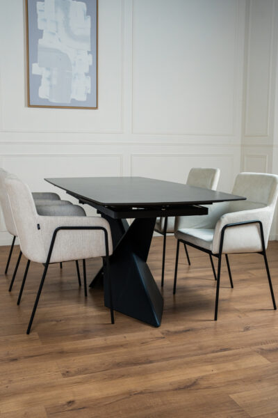 TABLE A MANGER EMPIRE EXTENSIBLE CERAMIQUE 180 A 240CM 1