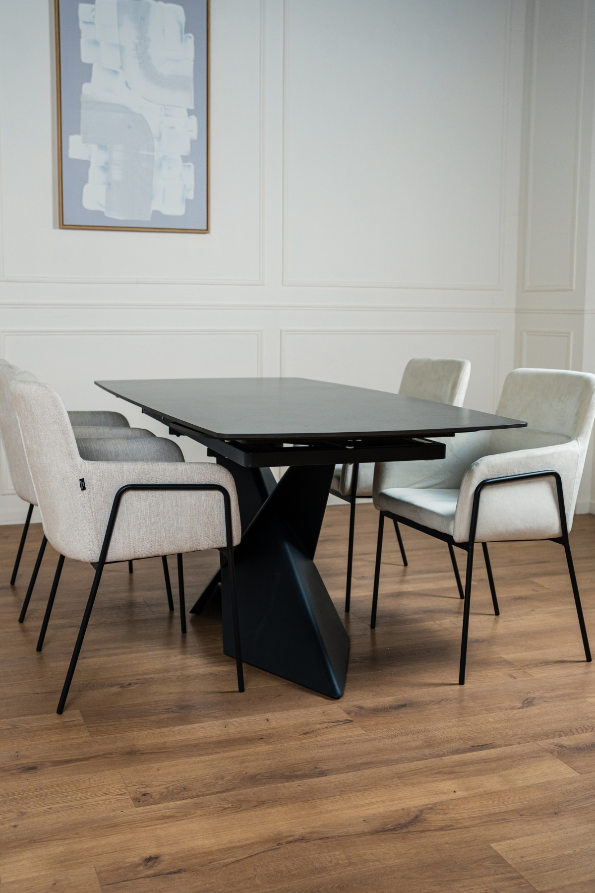 TABLE A MANGER EMPIRE EXTENSIBLE CERAMIQUE 180 A 240CM 1