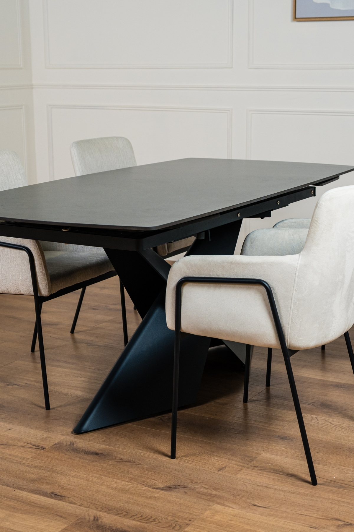 TABLE A MANGER EMPIRE EXTENSIBLE CERAMIQUE 180 A 240CM 11