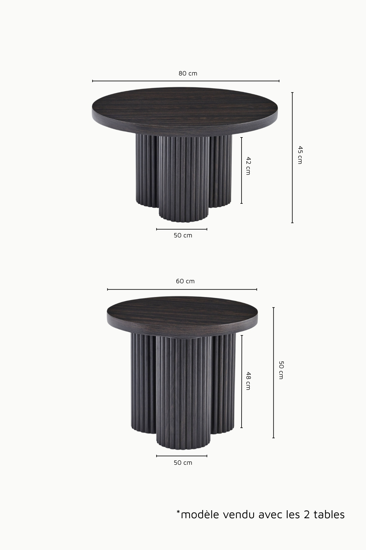 TABLE BASSE ROSA MARRON 7 1