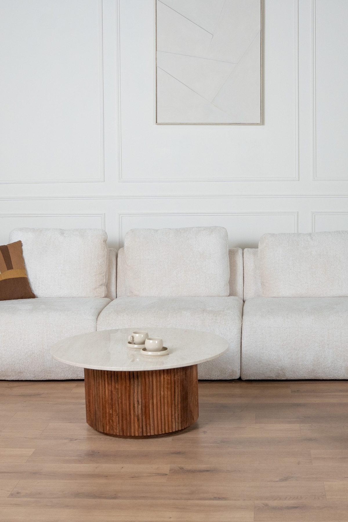 TABLES BASSES MILA TRAVERTIN 5