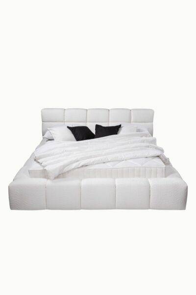 LIT BUBBLE LAINE BOUCLEE BLANC 2