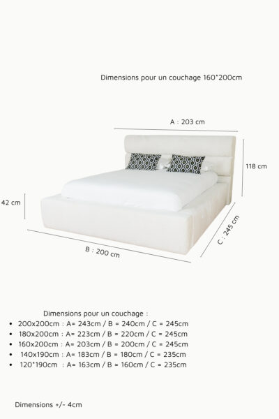 LIT COFFRE JULIA 1 LIT COFFRE JULIA 1