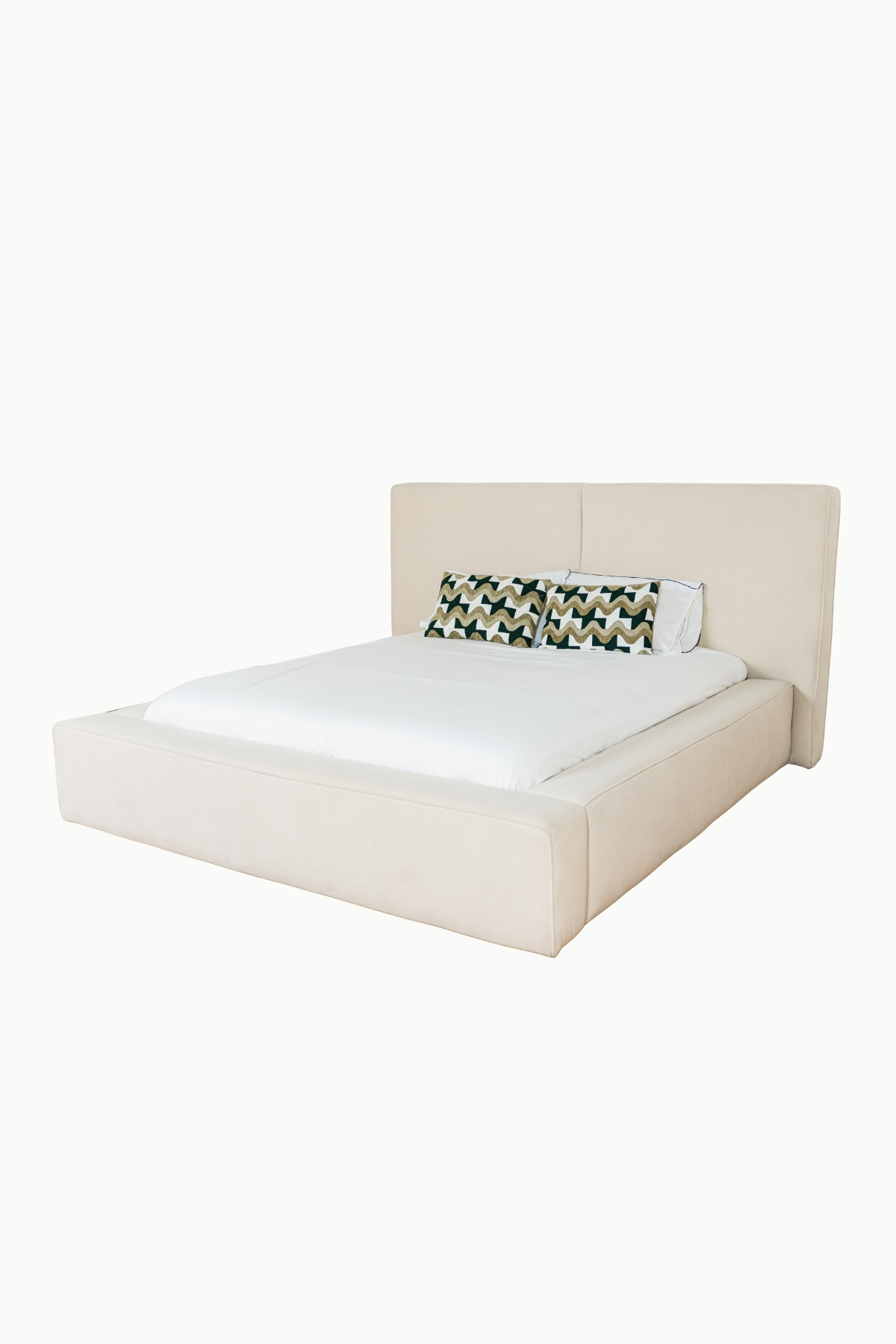 LIT COFFRE MAGNUM TISSU VELOURS 2