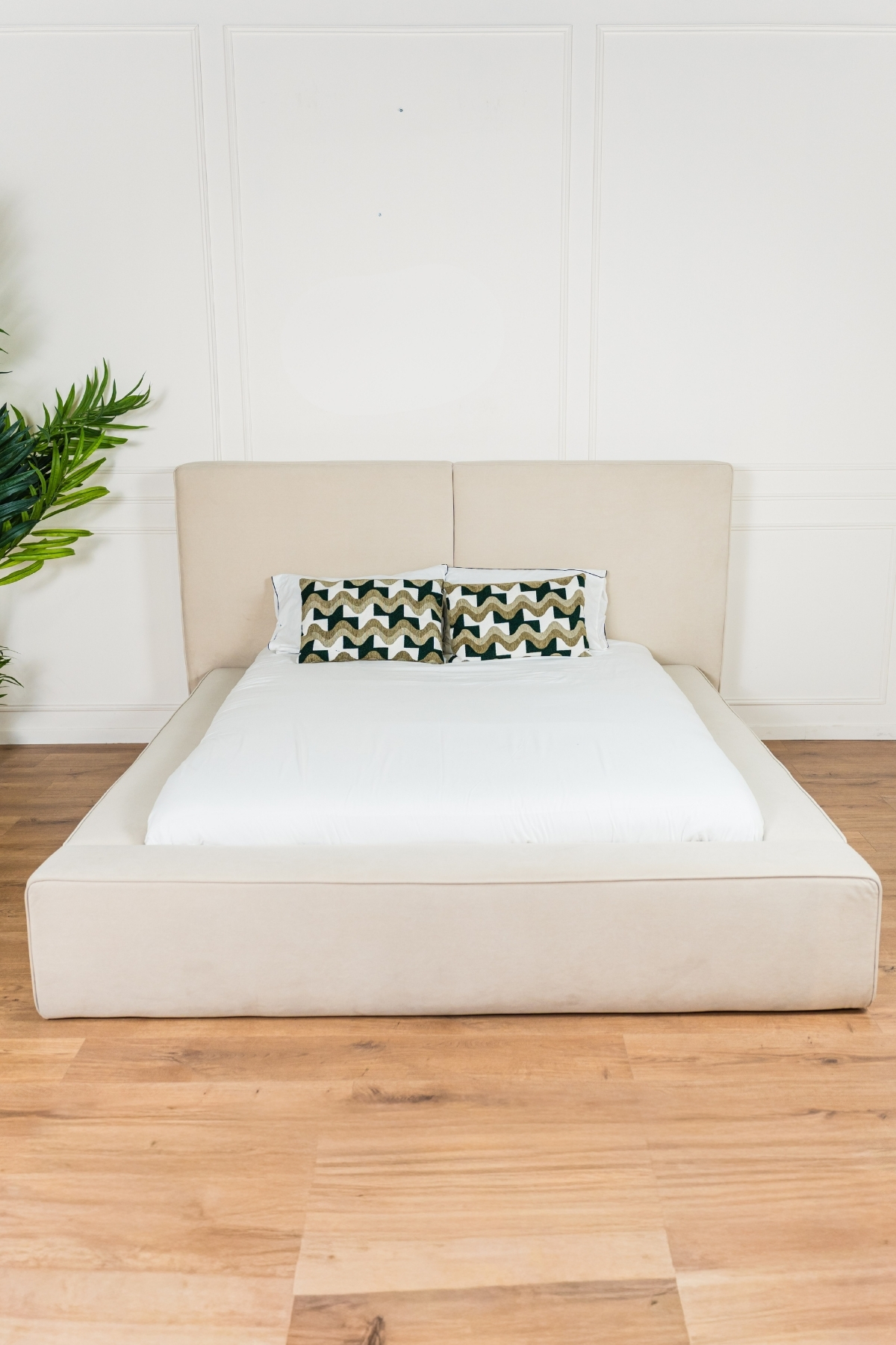 LIT COFFRE MAGNUM TISSU VELOURS 6