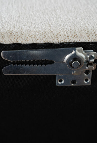 assise monte carlo avec accoudoir tissus chenille ecru 4 1 assise monte carlo avec accoudoir tissus chenille ecru 4 1