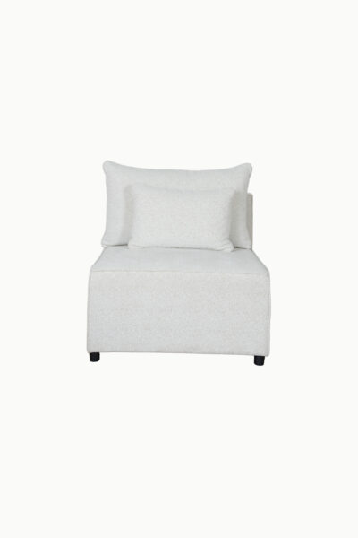 assise monte carlo tissus chenille ecru 2